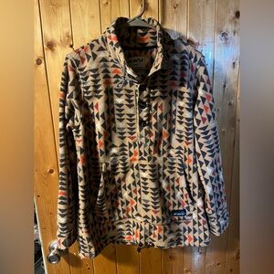 KAVU Women's Geometric Fleece Pullover